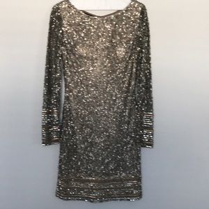 Beaded mini dress